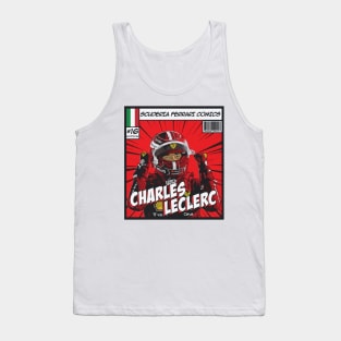 Charles Leclerc Comic Tank Top